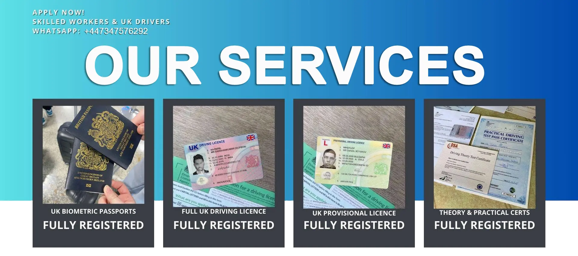 Apply for UK Driving Licence with step-by-step application guidance